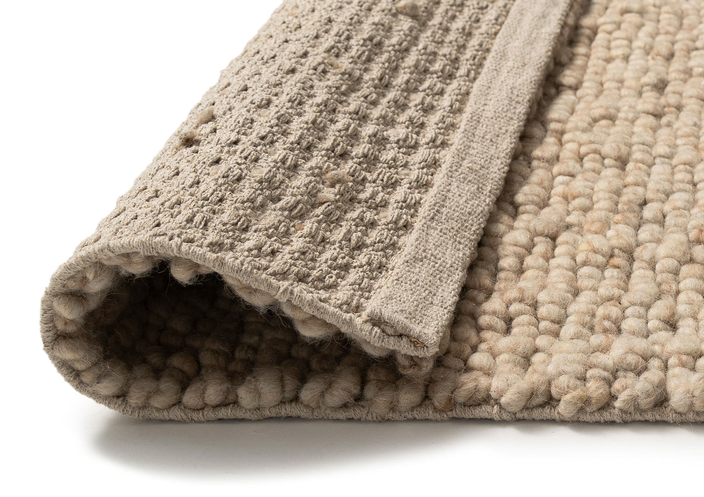 Maureen Taupe Flatweave Wool Rug