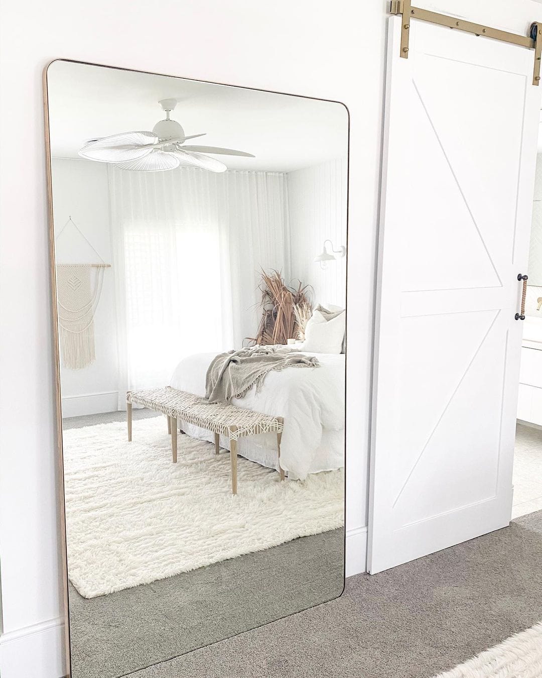 Maya Geometric Pattern Berber Wool Shag Rug