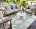 Maylee Grey Graphic Indoor Outdoor Washable Rug *NO RETURNS UNLESS FAULTY