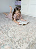 Melrose Cream and Pink Traditional Rug