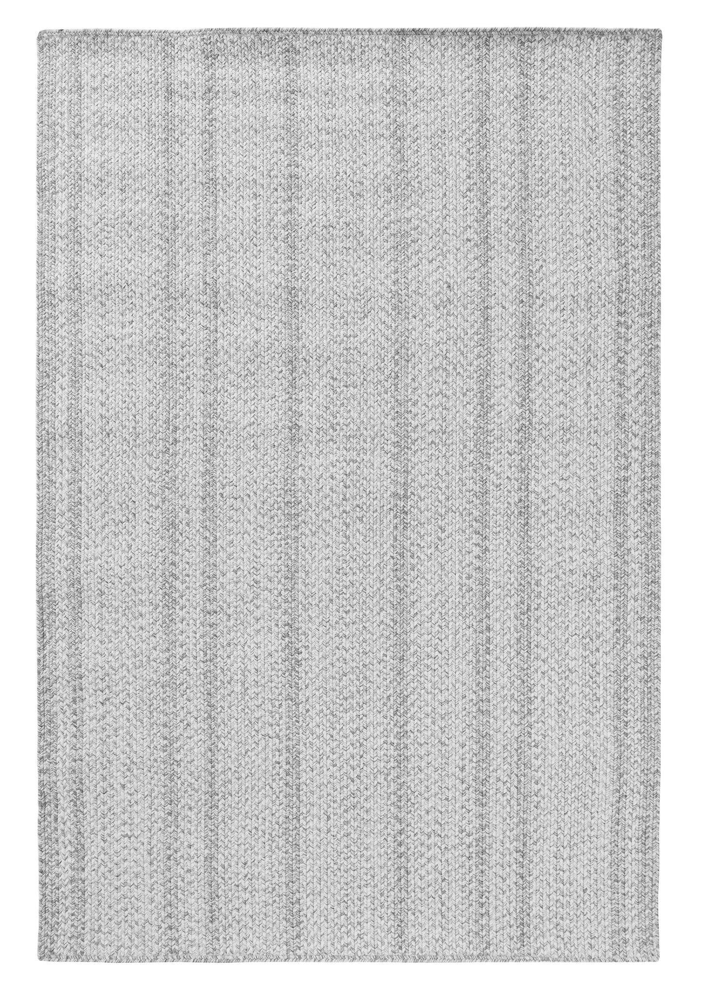 Mika Grey Braided Flatweave Indoor Outdoor Rug