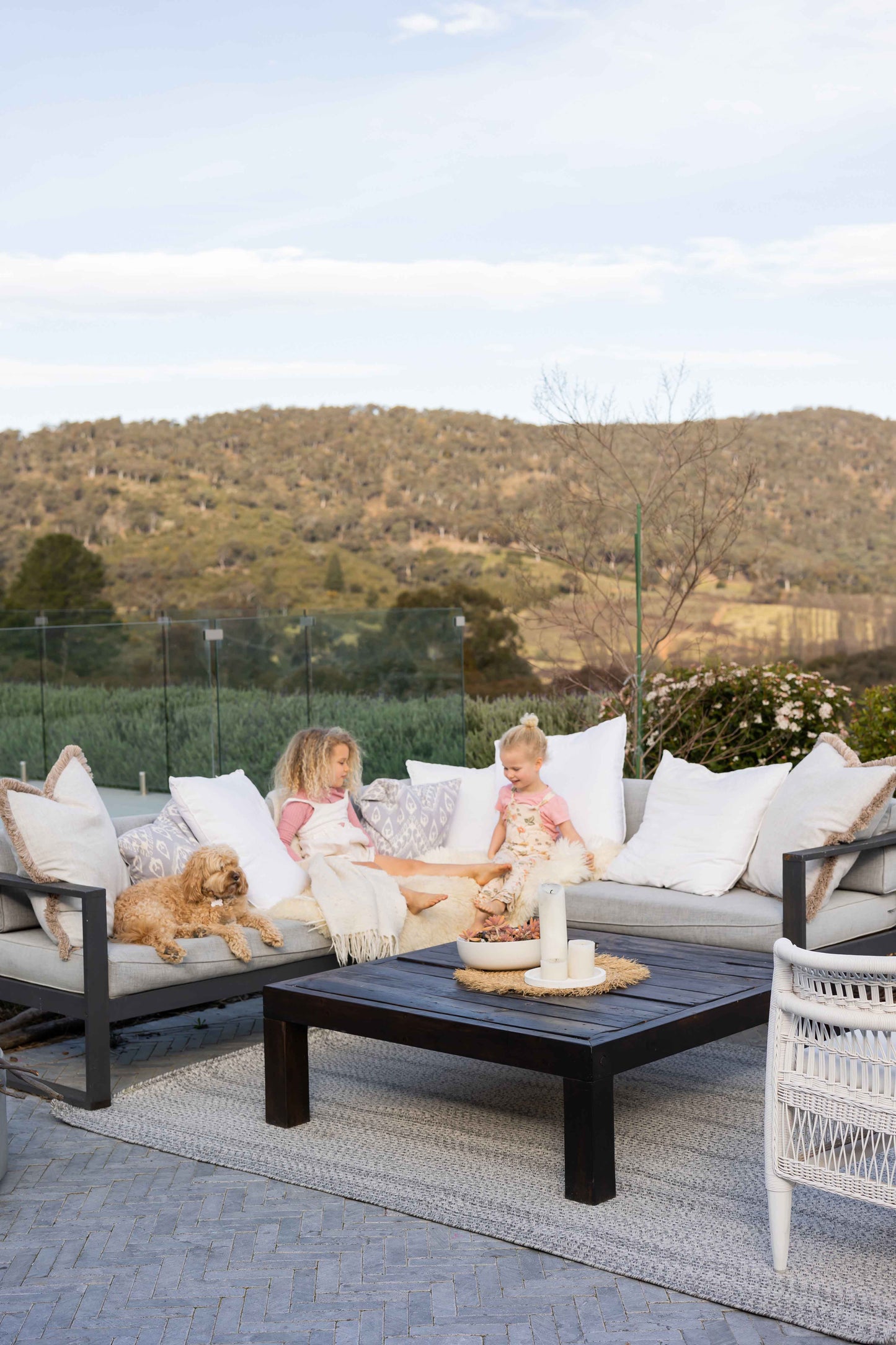 Mika Grey Braided Flatweave Indoor Outdoor Rug