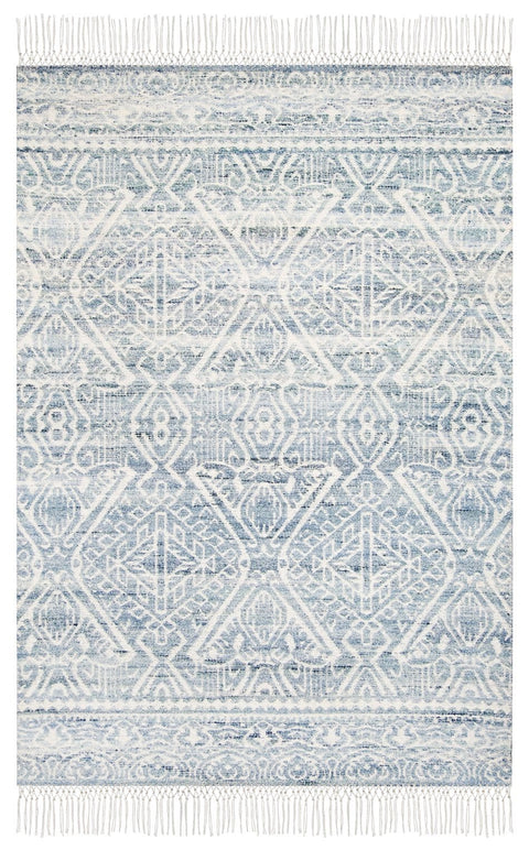 Miray Blue and Ivory Rug *NO RETURNS UNLESS FAULTY