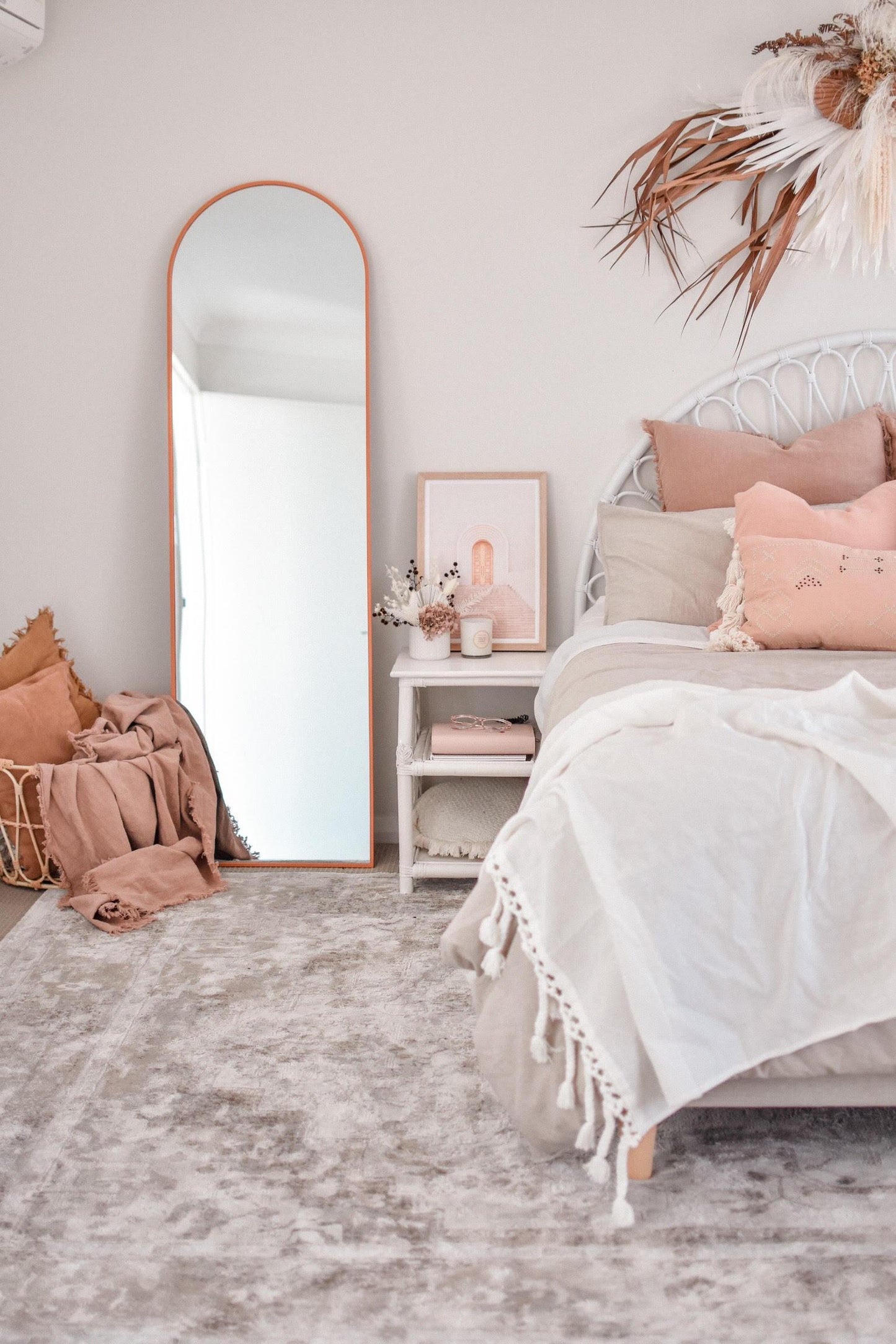 Morgan Beige and Brown Transitional Distressed Medallion Rug