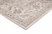 Moselle Beige and Brown Floral Distressed Runner Rug