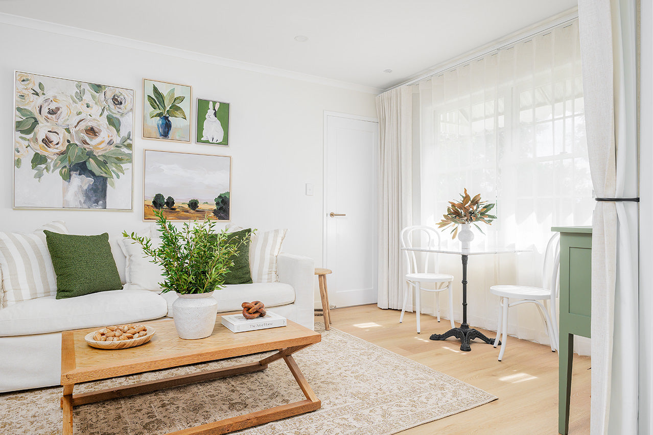 Moselle Beige and Brown Floral Distressed Rug