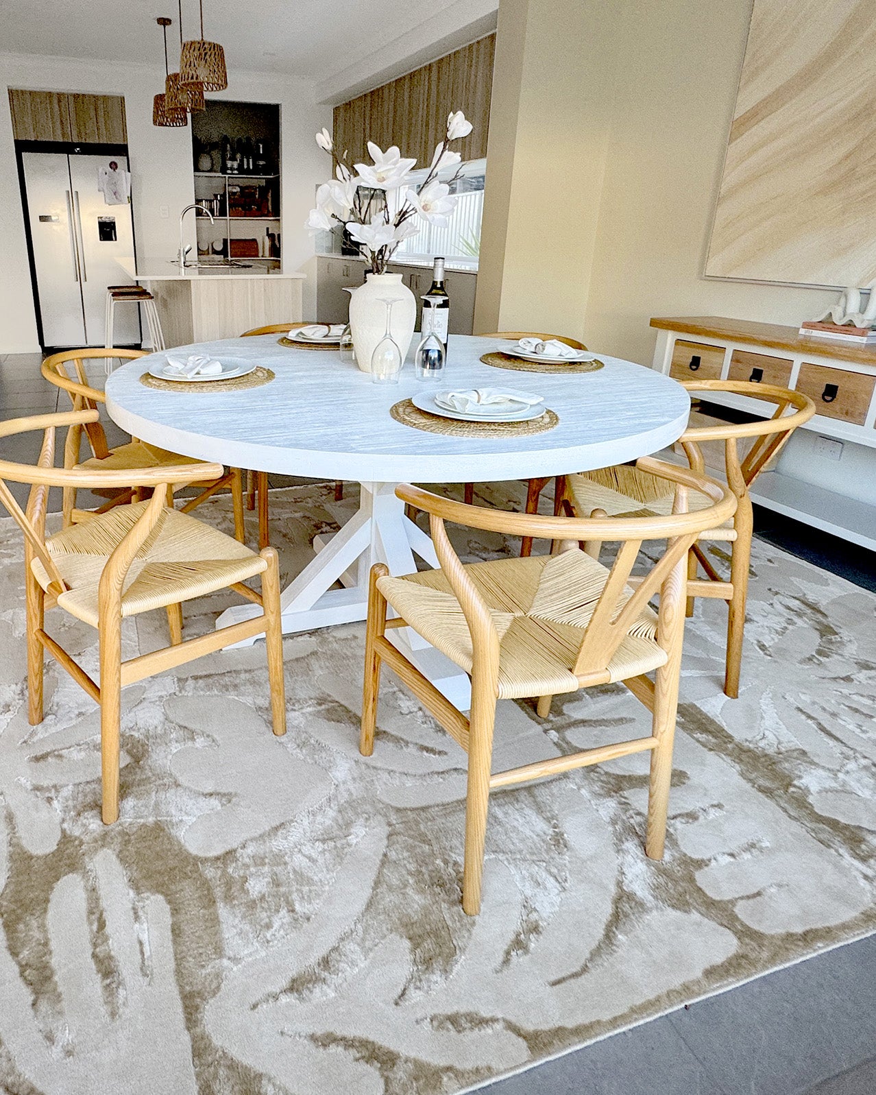 Murzuq Textured Abstract Neutral Rug