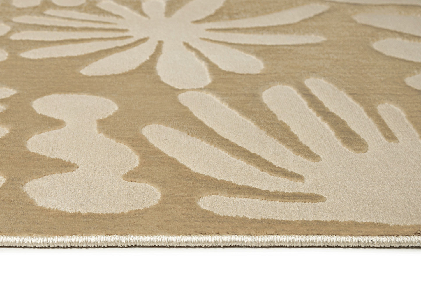 Murzuq Textured Abstract Neutral Rug