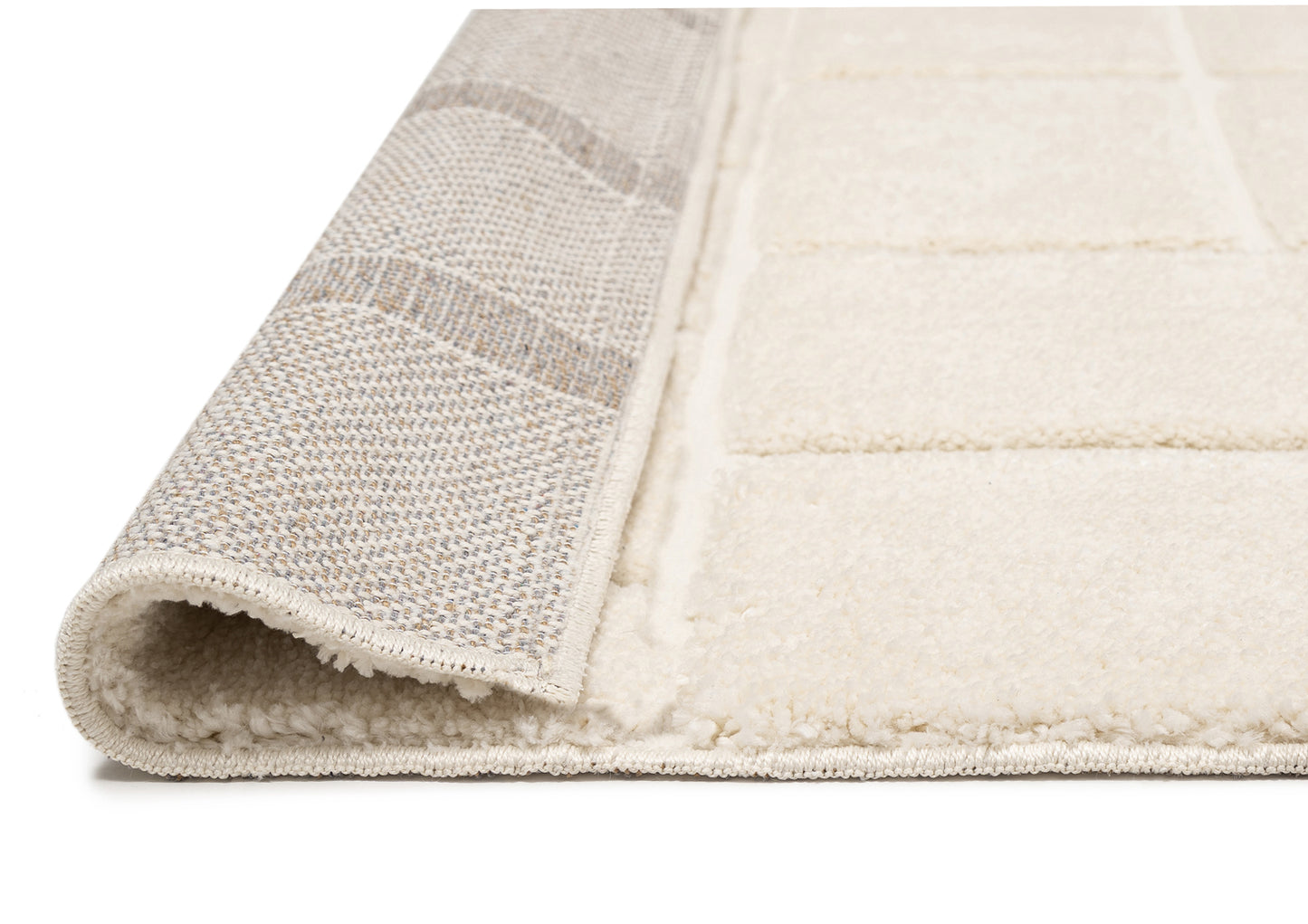 Nalu Ivory Geometric Rug