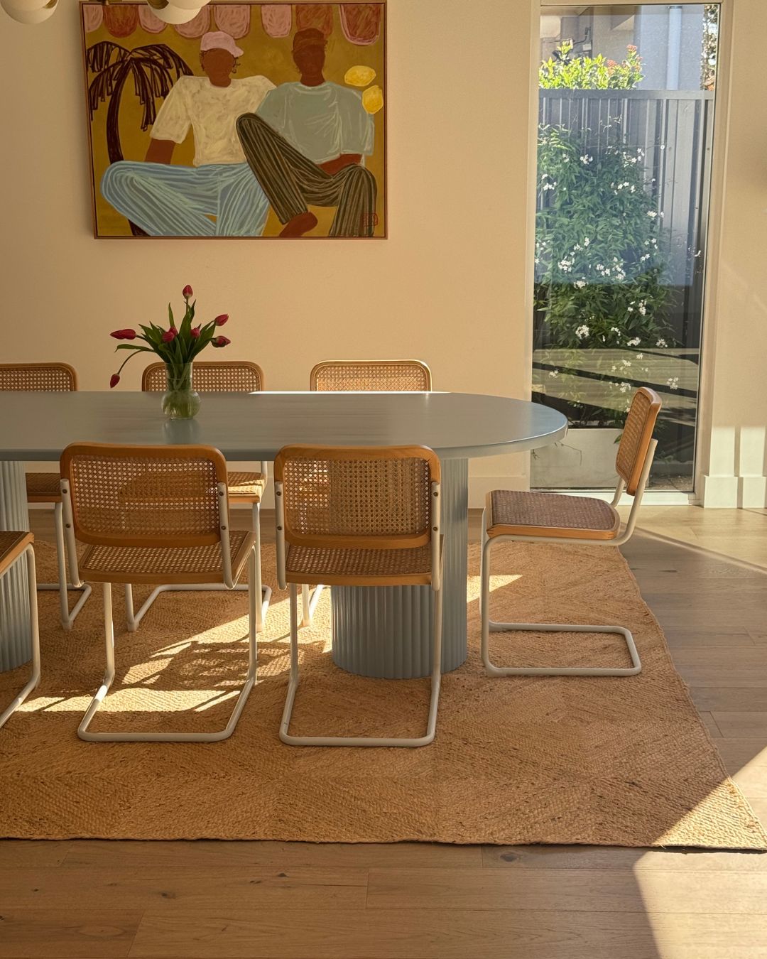 Nashira Natural Brown Diamond Jute Rug