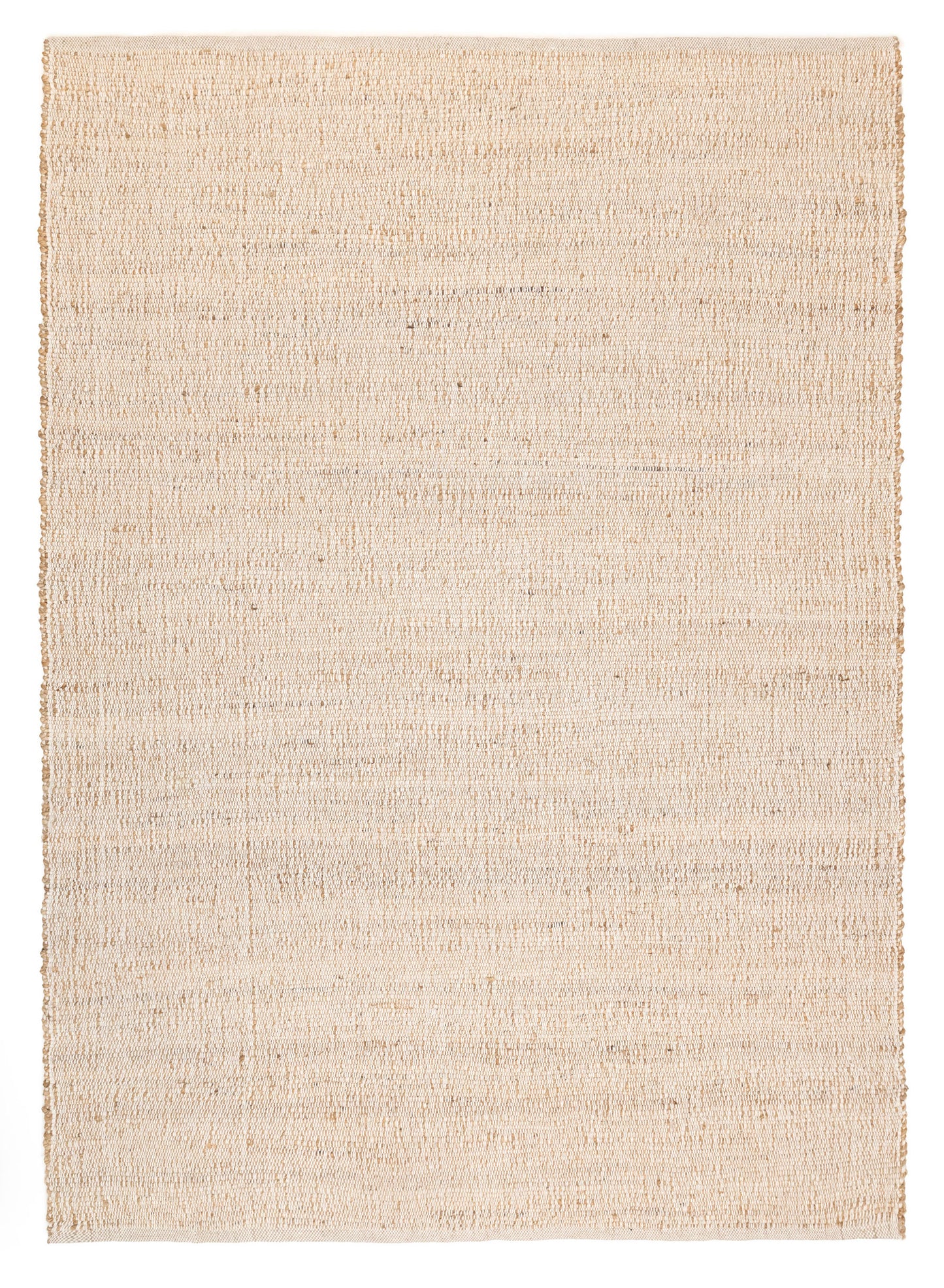 Naveya Natural Flatweave Jute and Cotton Rug