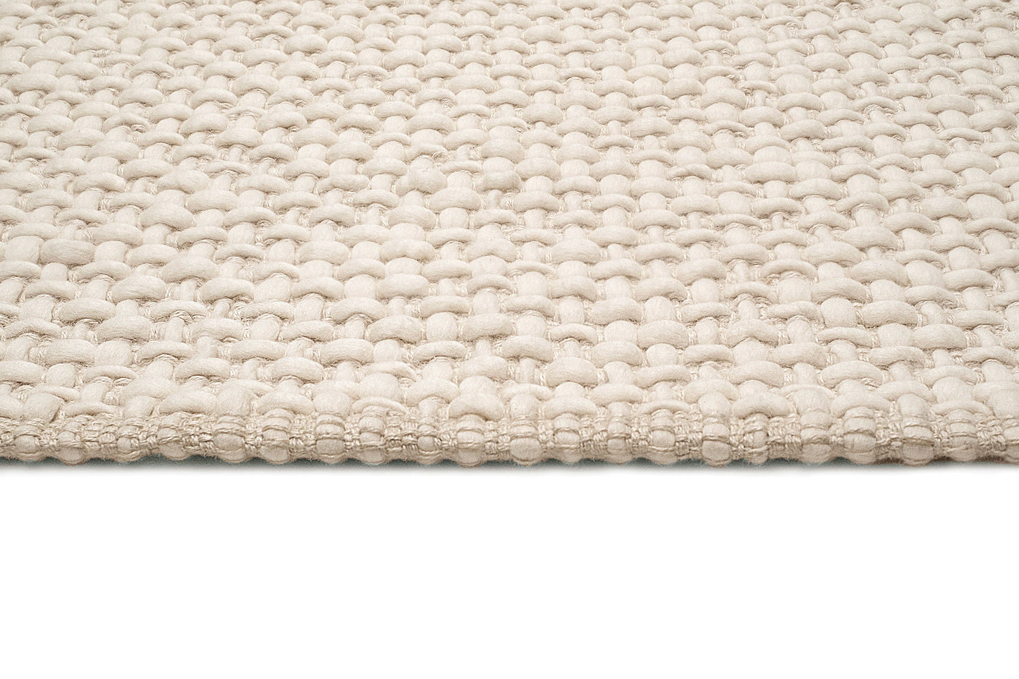 Nicar Ivory Handwoven Jute and Wool Rug