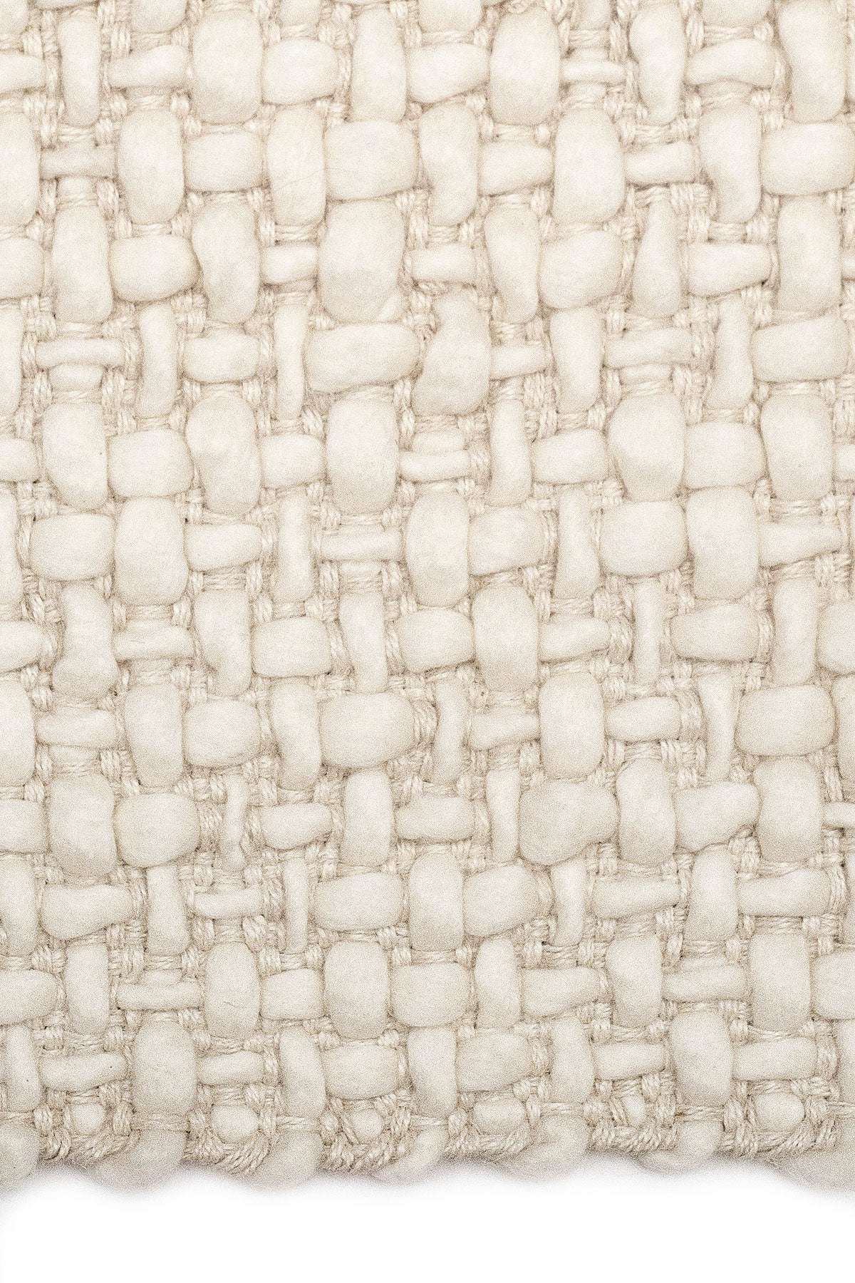 Nicar Ivory Handwoven Jute and Wool Rug