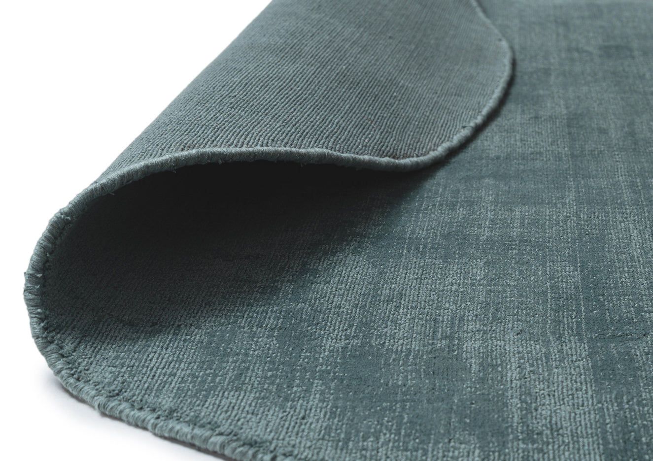 Nico Turquoise Handwoven Round Rug
