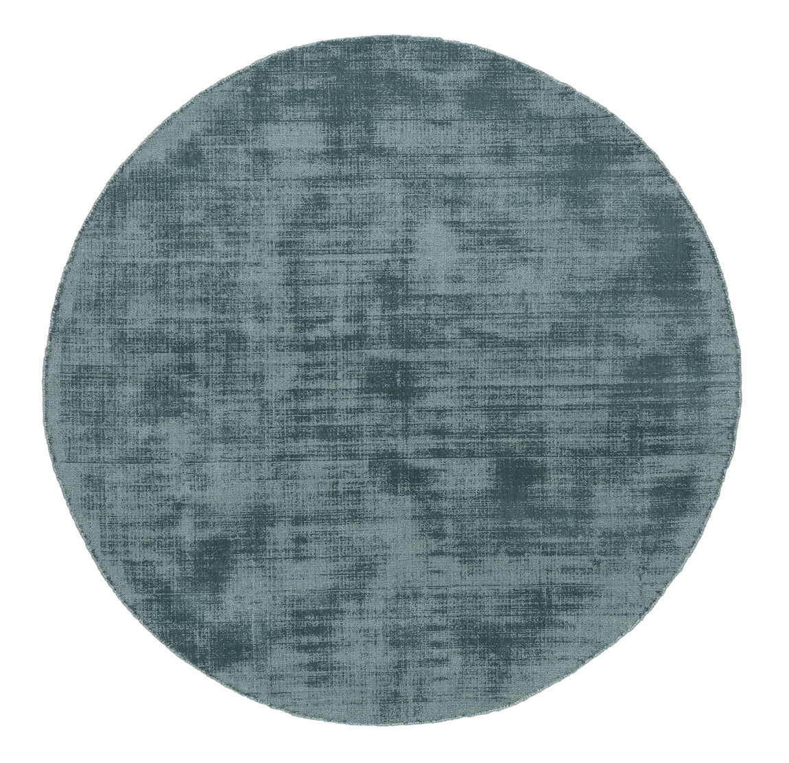Nico Turquoise Handwoven Round Rug