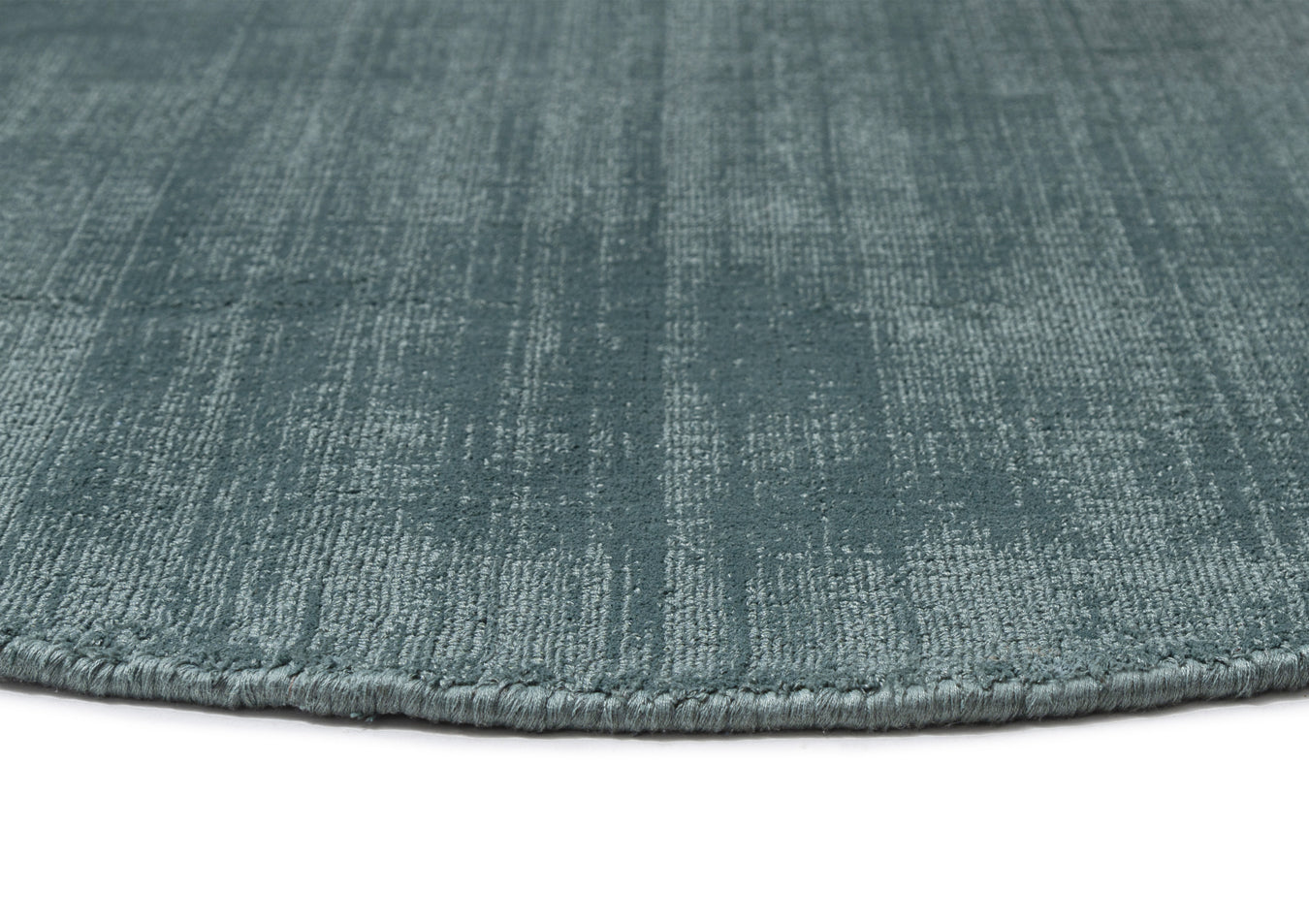 Nico Turquoise Handwoven Round Rug