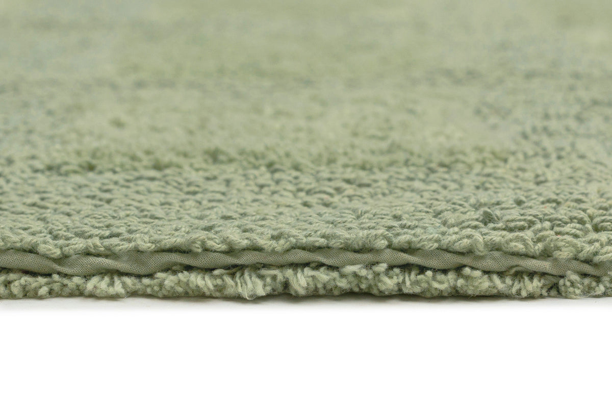 Nigela Green Grid Cotton Bath Mat