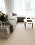 Noemie Cream and Beige Chunky Wool Rug