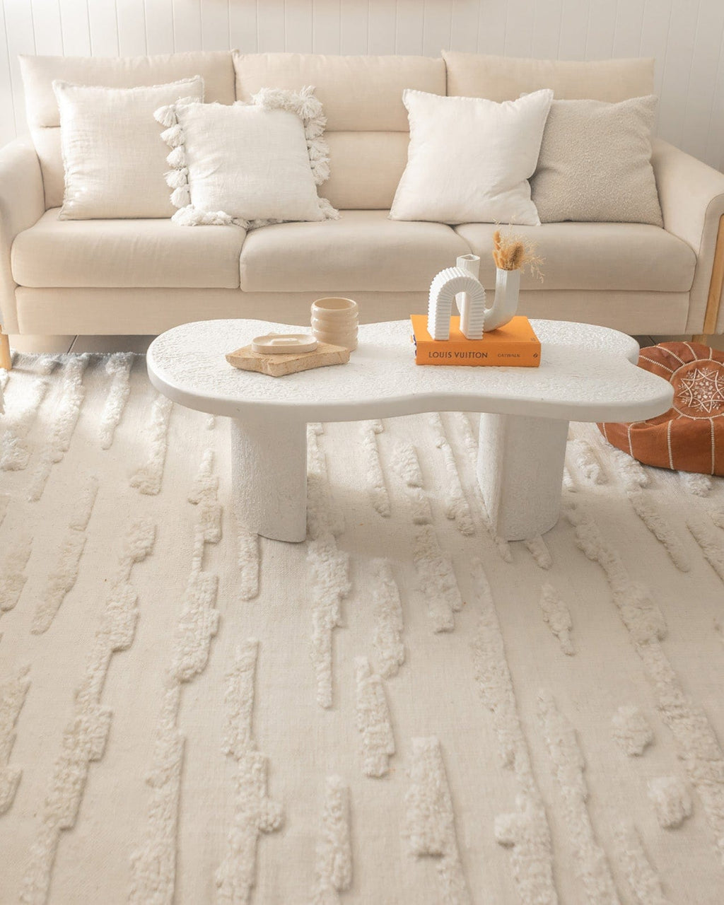 Norelle Neutral Textured Rug
