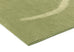 Odessa Green and Light Green Abstract Washable Rug