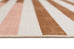 Okino Pink and Brown Washable Rug