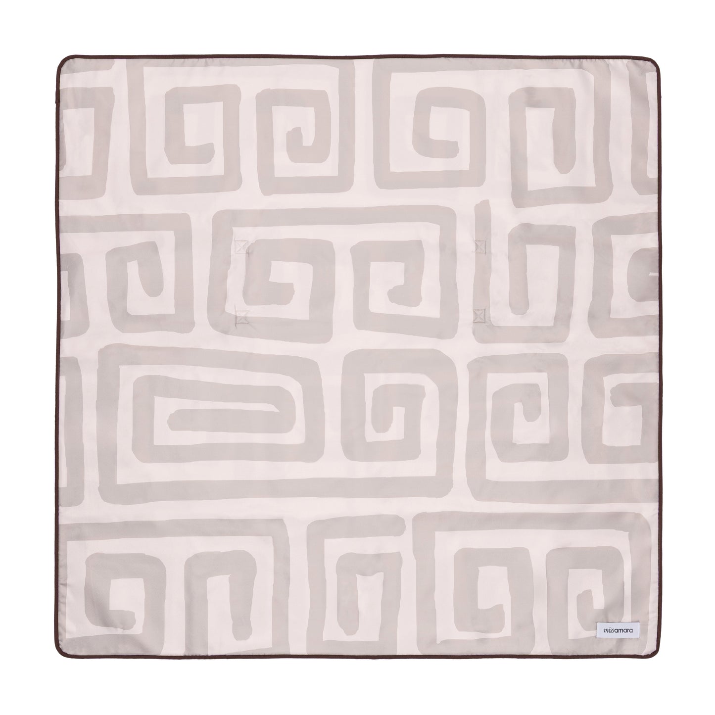 Orta Tonal Ivory Beach Mat