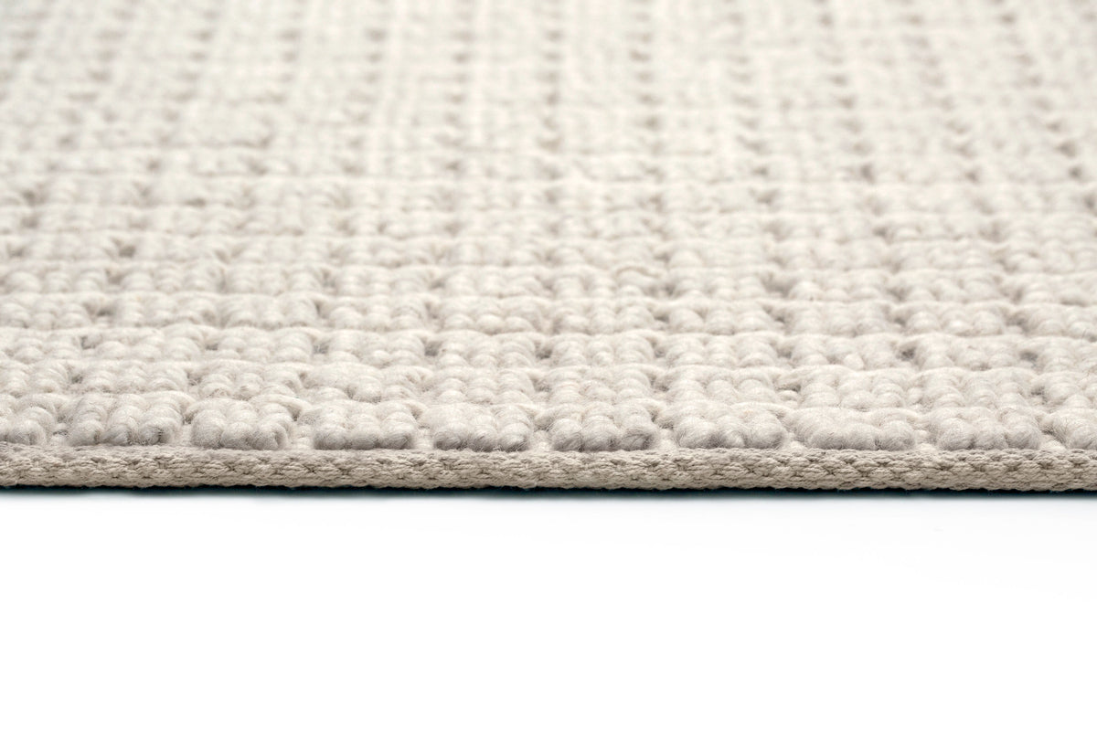 Paige Ivory Looped Wool Blend Rug