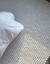 Pella Cream and Grey Textured Flatweave Rug
