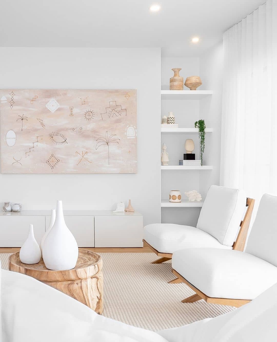 Pella Cream and Grey Textured Flatweave Rug