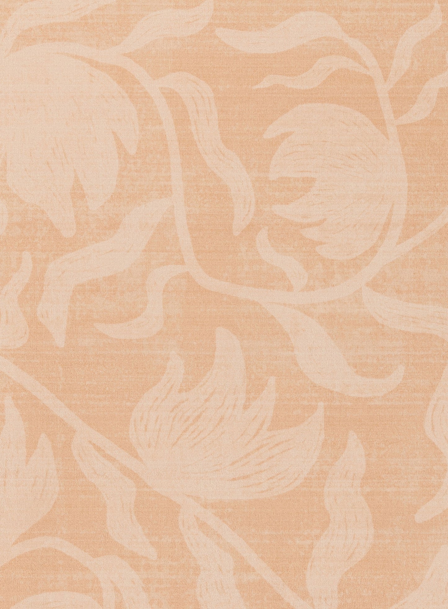 Pernilla Peach Botanical Washable Rug