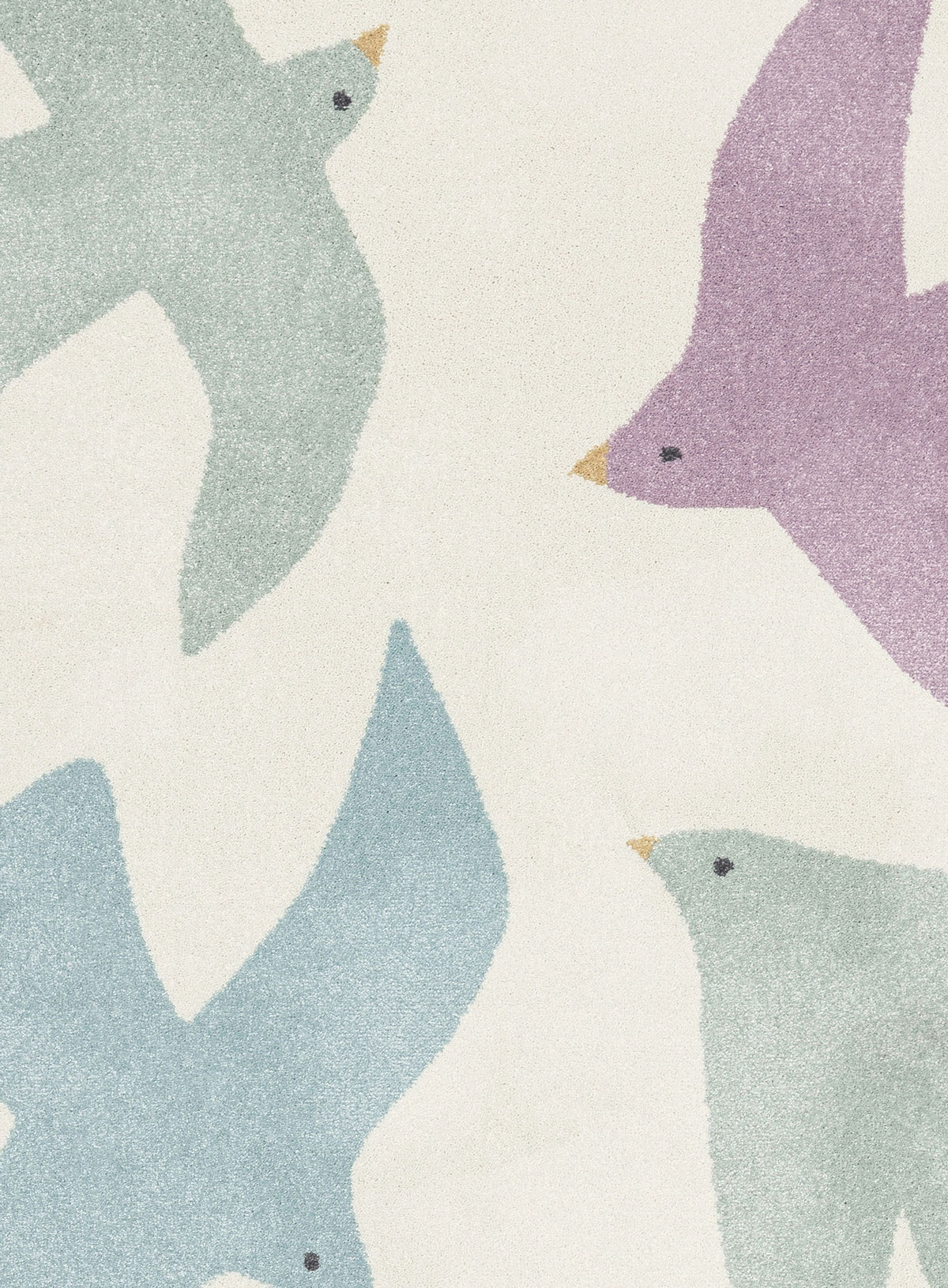 Philomena Multi Coloured Bird Rug