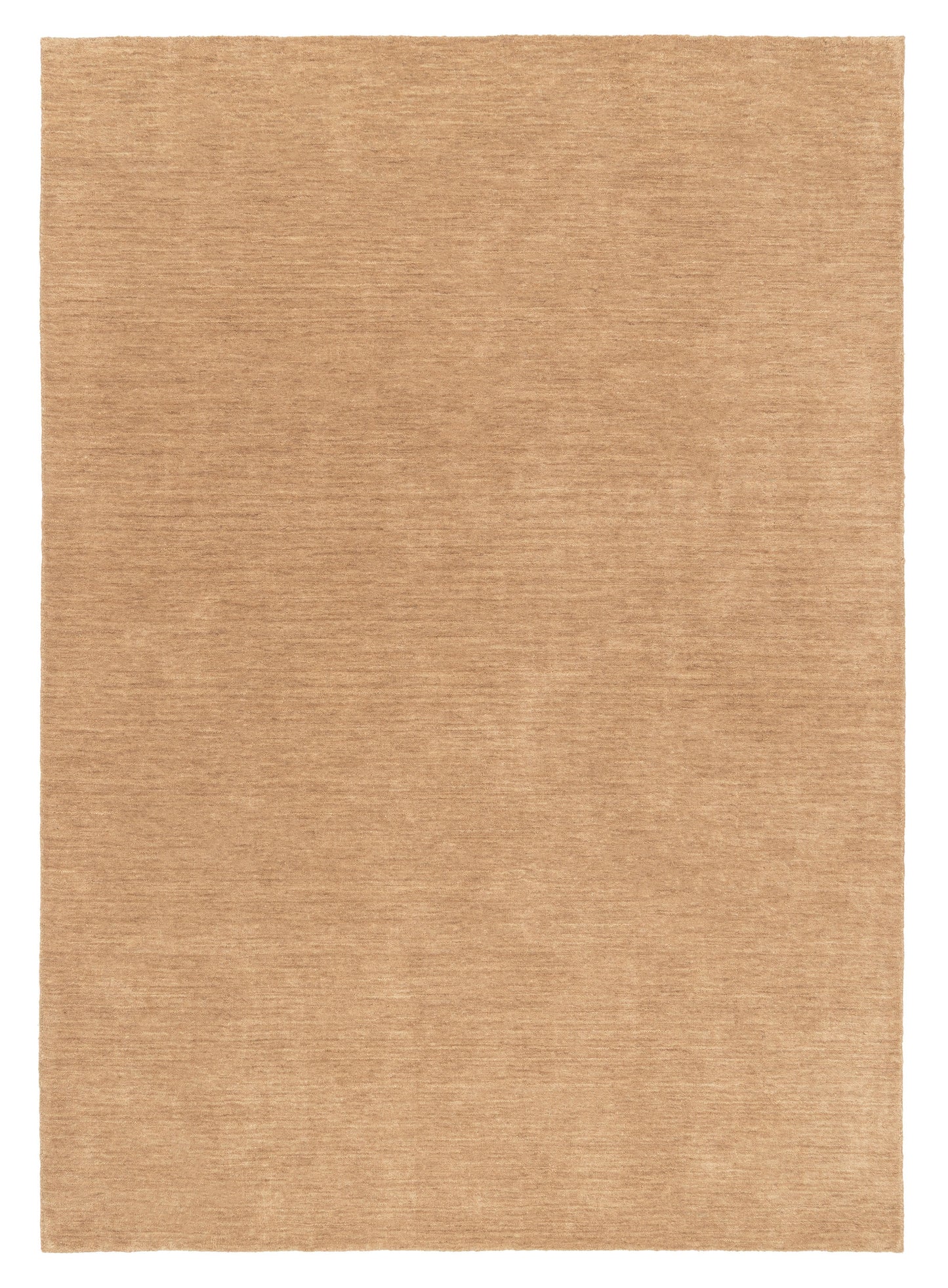 Picola Caramel Solid Pile Wool Rug