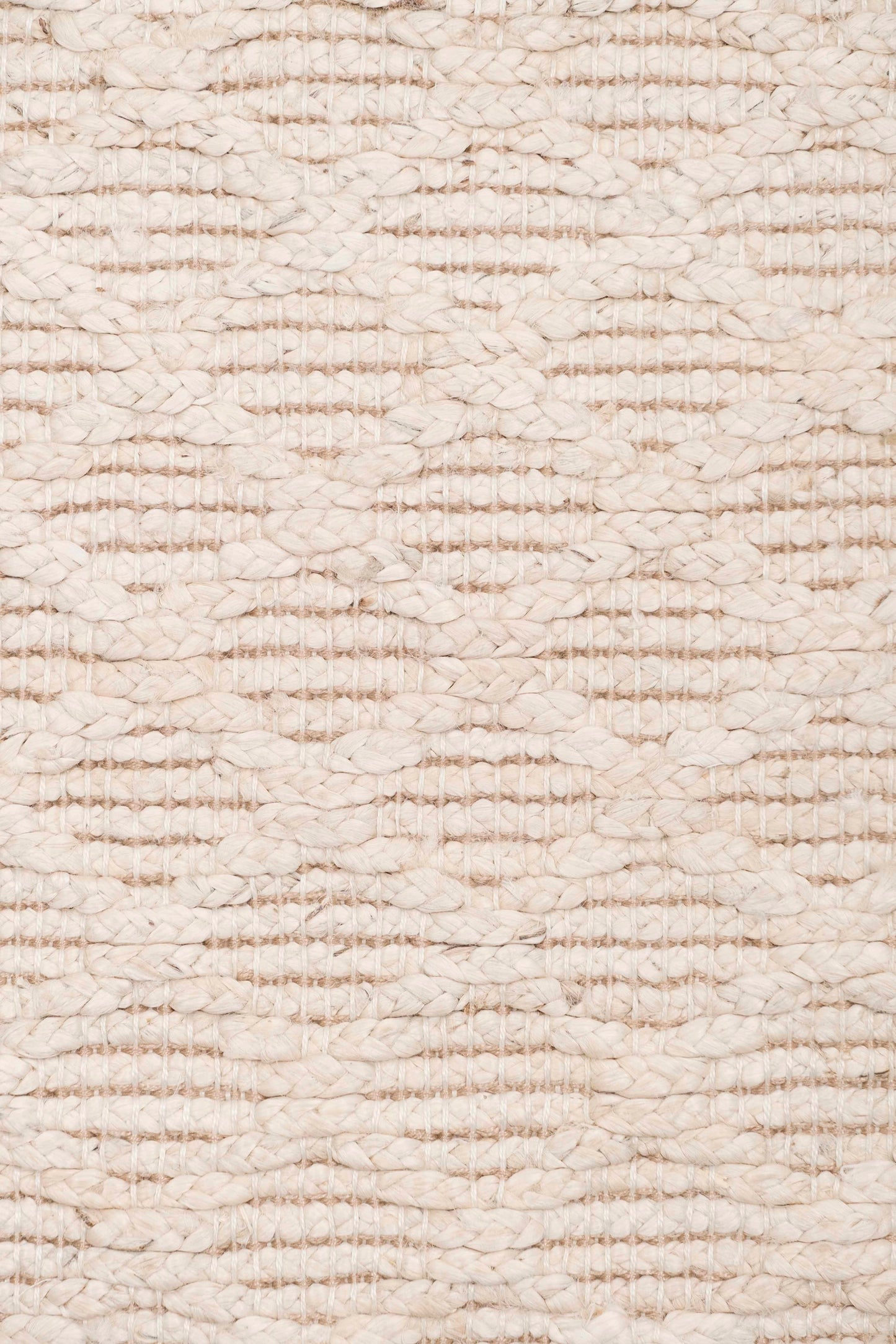 Piper Diamond Bleached Jute Rug