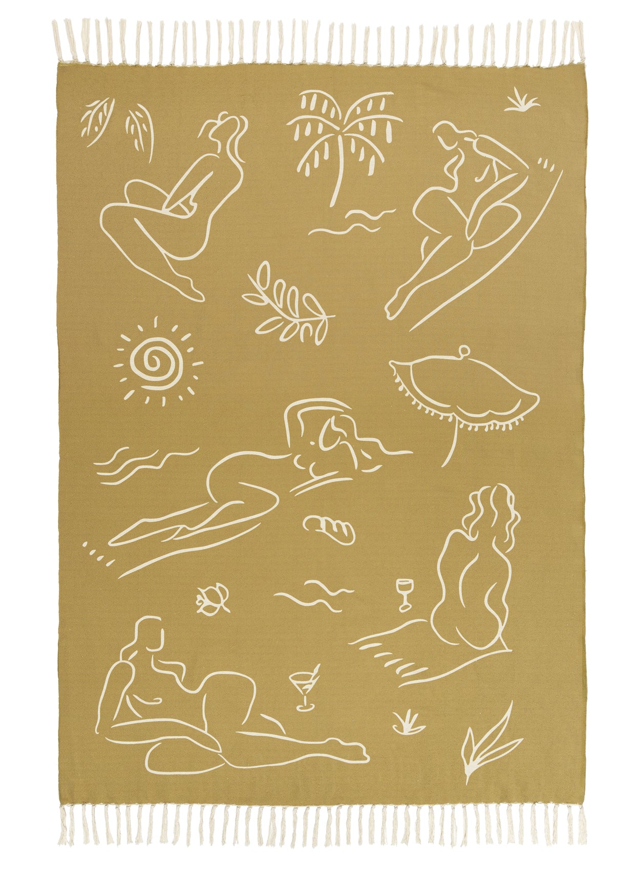 Pragya Abstract Pattern Picnic Rug