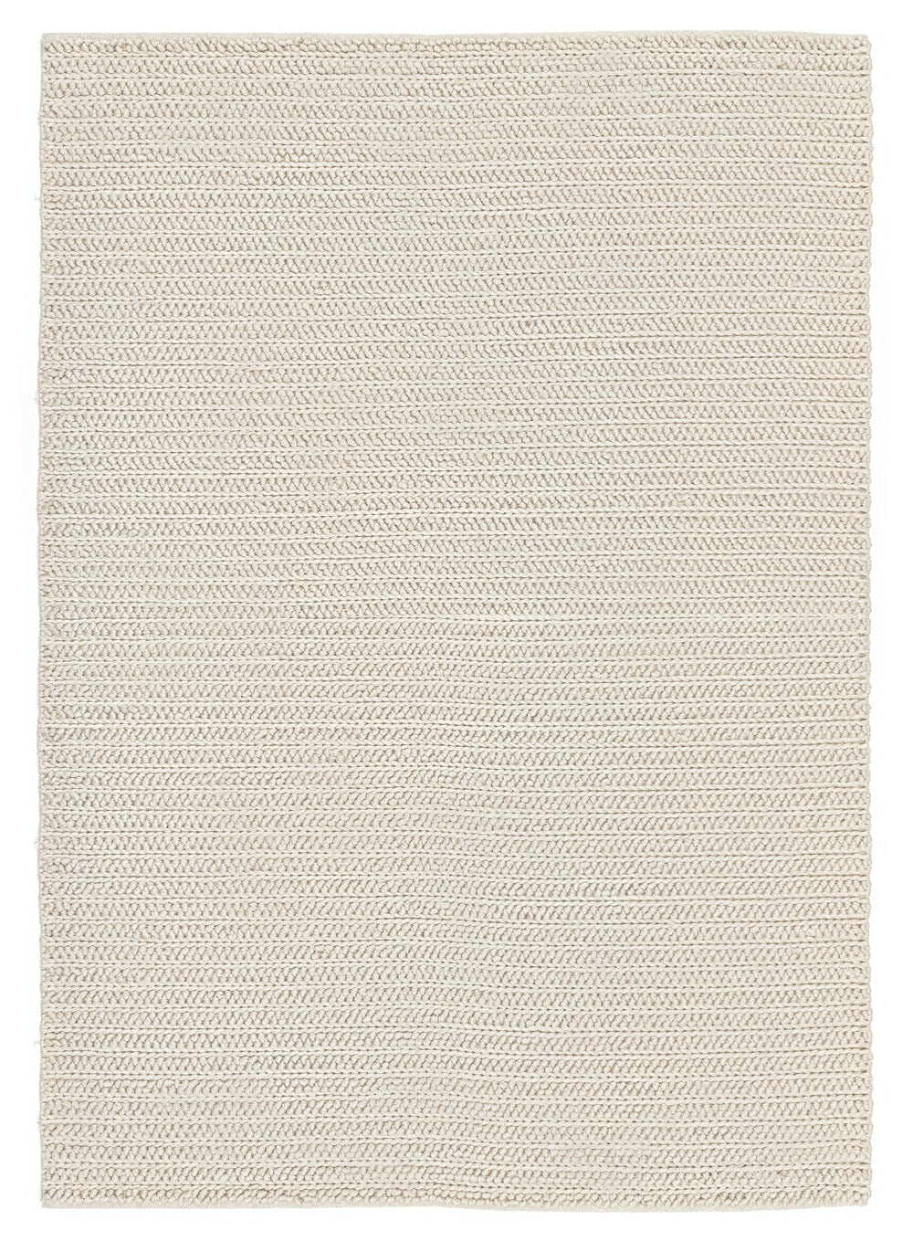 Rafiella Ivory Braided Indoor Outdoor Rug