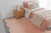 Robyn Peach Pink Scallop Washable Rug