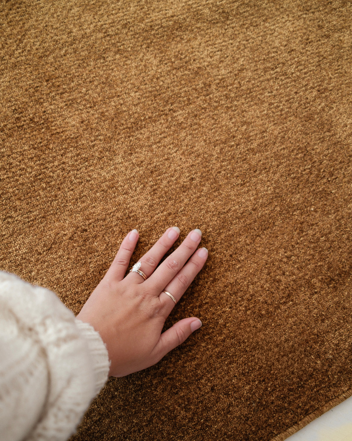 Rocha Tonal Tobacco Brown Rug