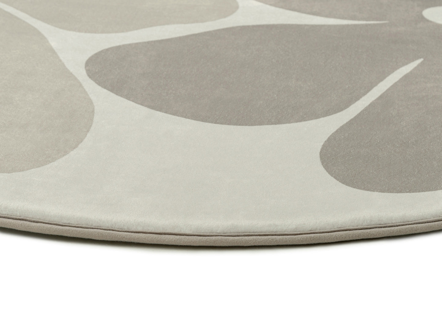 Rory Grey Green Flowers Rollie Pollie Round Playmat