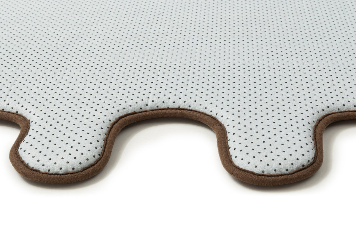 Rula Cocoa Creme Scallop Rollie Pollie Playmat