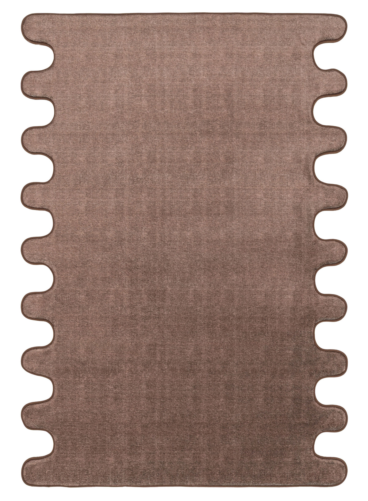 Rula Cocoa Creme Scallop Rollie Pollie Playmat