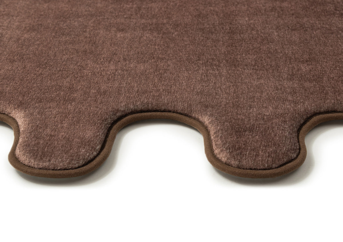 Rula Cocoa Creme Scallop Rollie Pollie Playmat