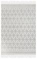 Rumi Grey and Ivory Rug *NO RETURNS UNLESS FAULTY