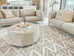 Rumi Grey and Ivory Rug *NO RETURNS UNLESS FAULTY