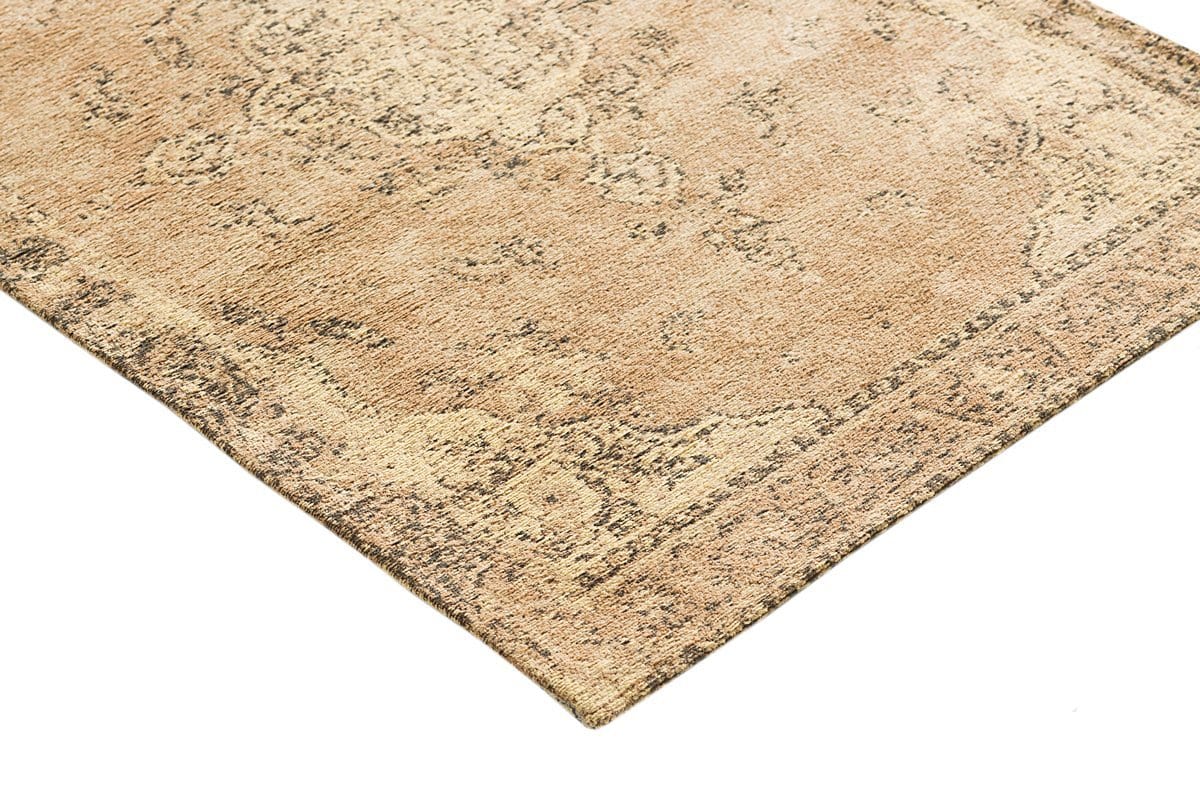 Sadie Coral Peach Turkish Style Distressed Runner Rug