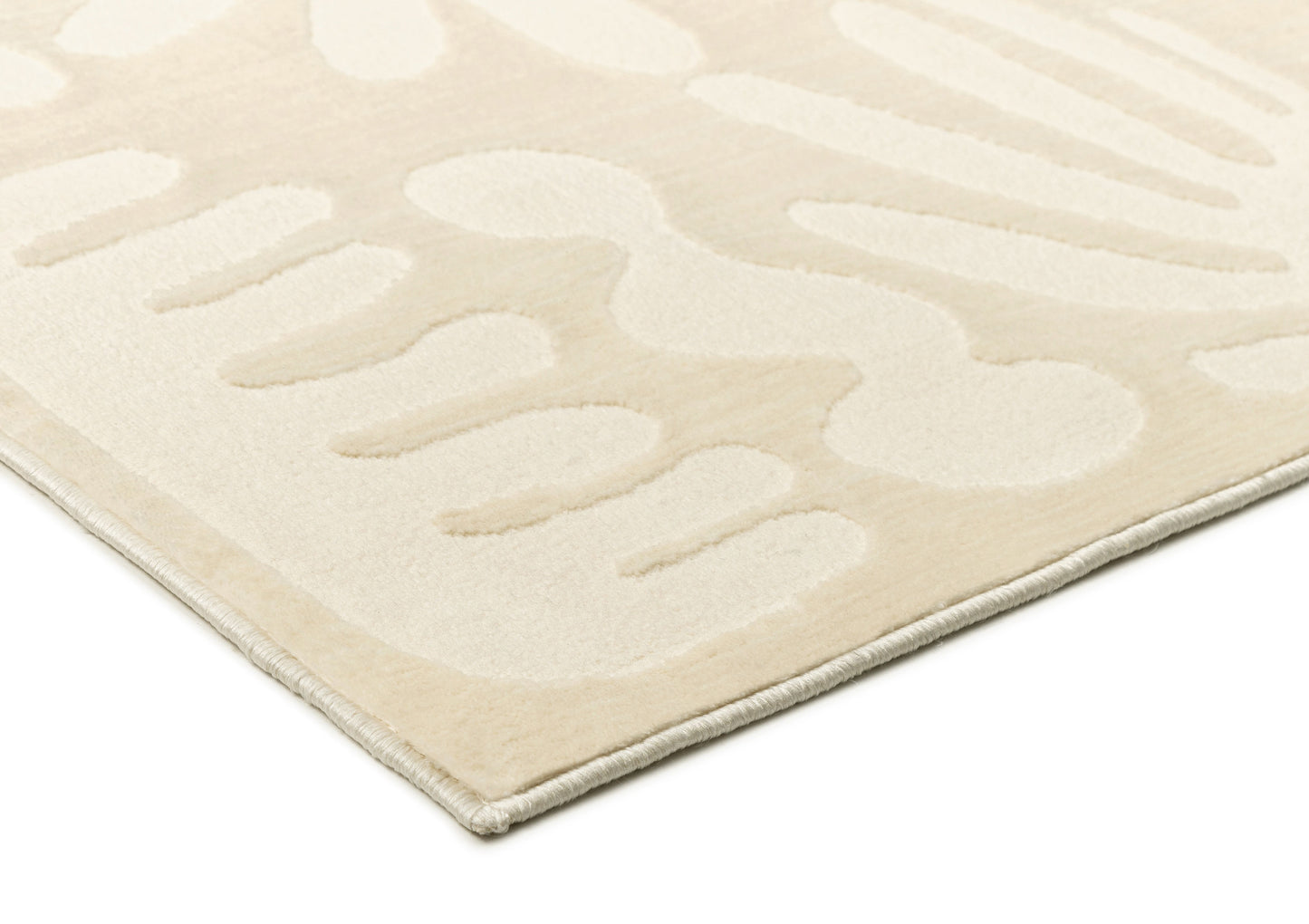 Salah Textured Abstract Neutral Rug