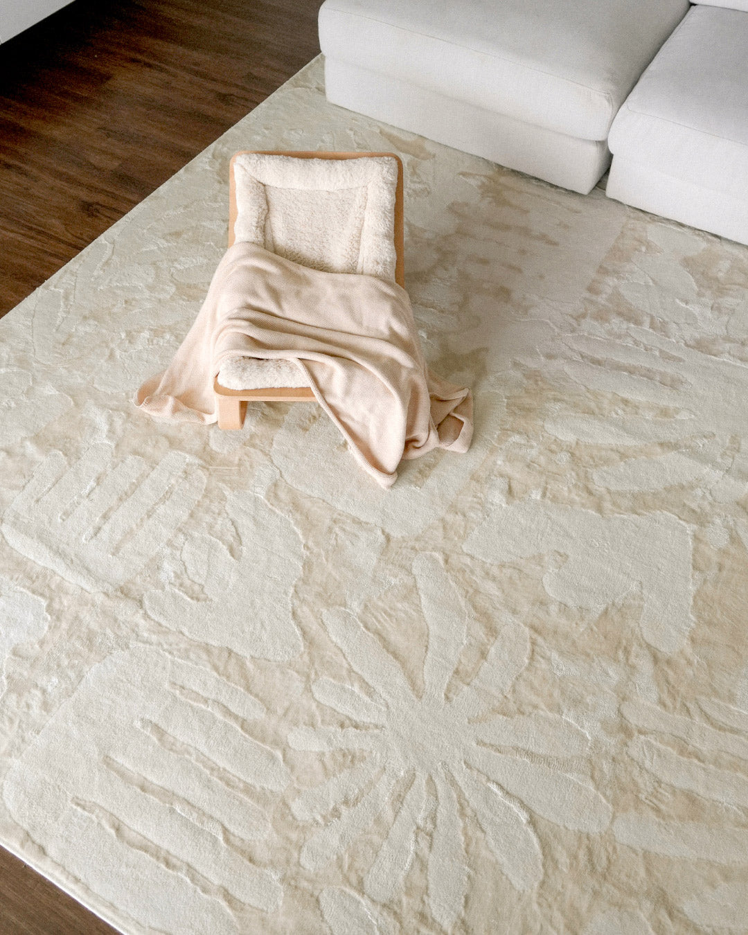 Salah Textured Abstract Neutral Rug