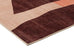 Samia Red and Beige Abstract Washable Rug