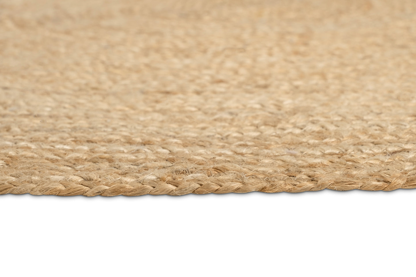 Sayulita Natural Hand-Braided Round Jute Rug