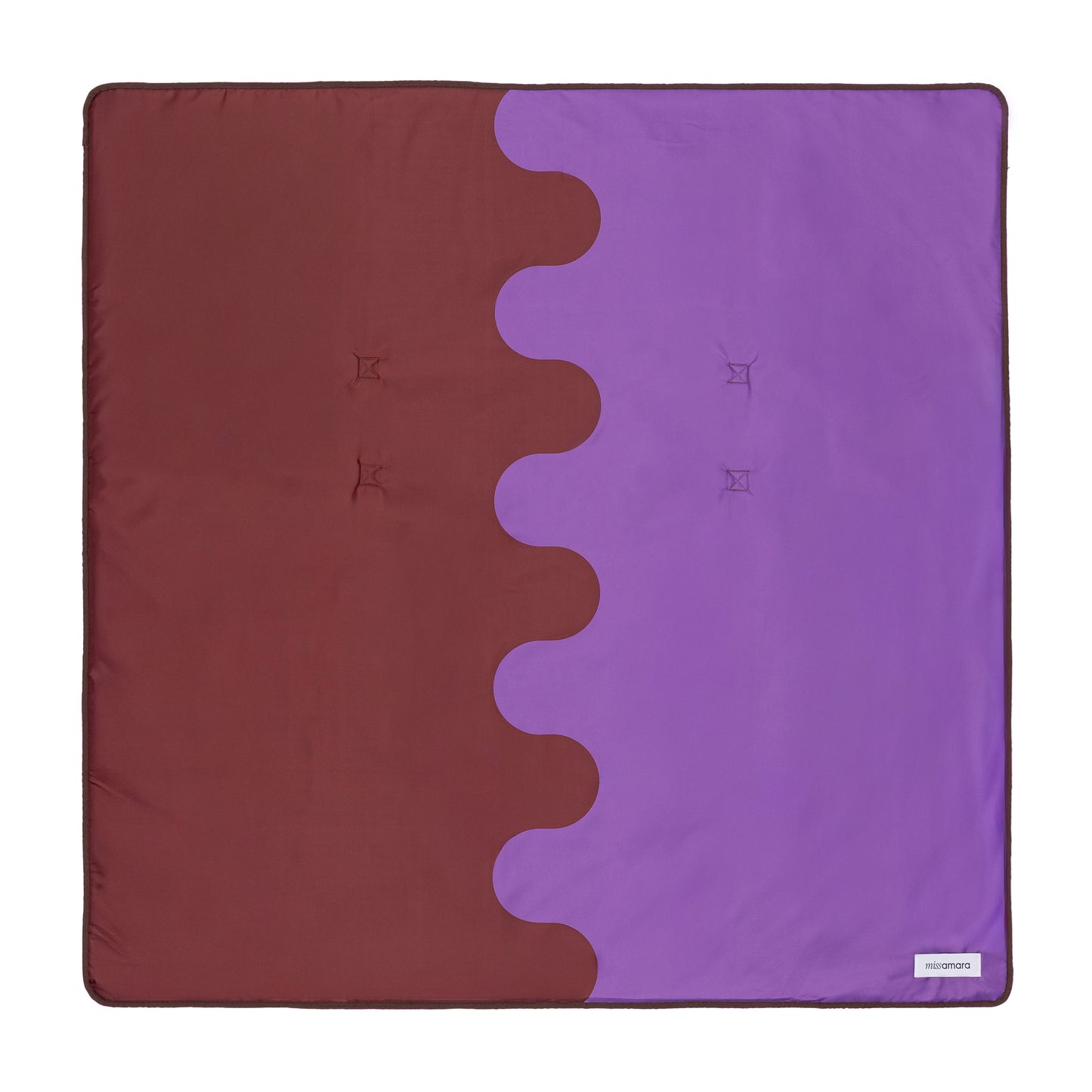 Selene Plum and Garnet Beach Mat