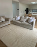 Senna Ivory Striped Rug